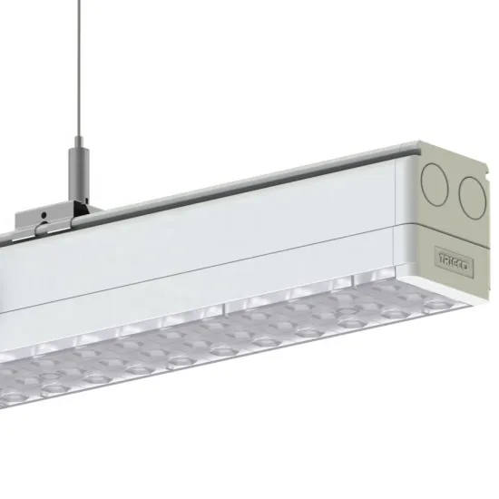 TRIECO 160Lm/W LED Linear Pendant Light for Light Commercial Lighting Solution