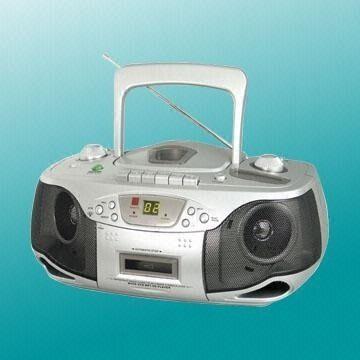 Cassette Recorder/Player with CD/VCD/MP3 Player and FM Stereo TV/AM Radio