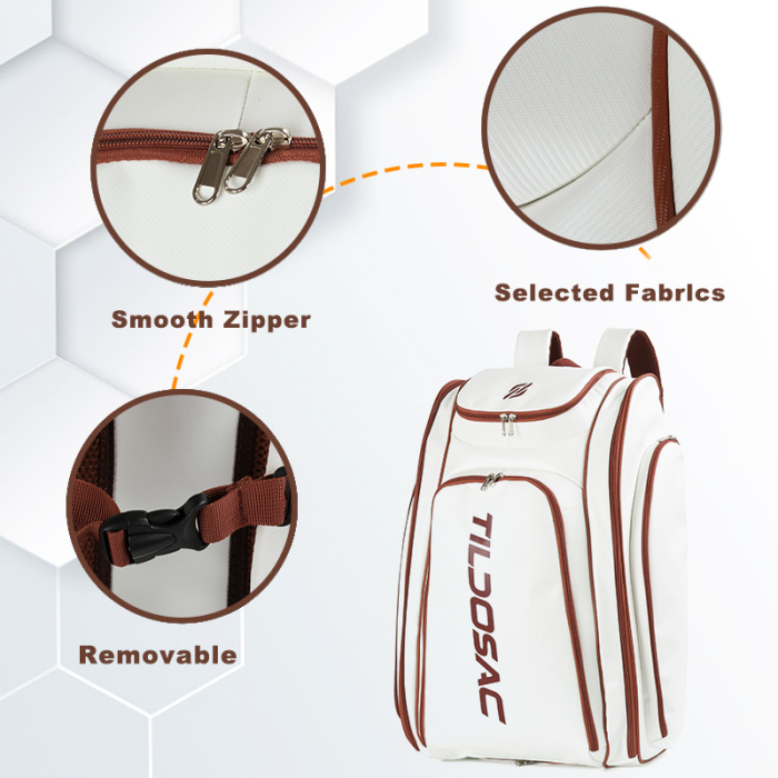 Durable Padel Bag with Extra Storage