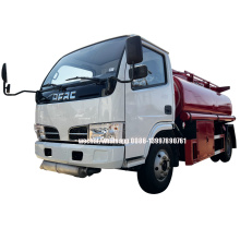 Dongfeng 4x2 5000 لتر شاحنة نقل النفط