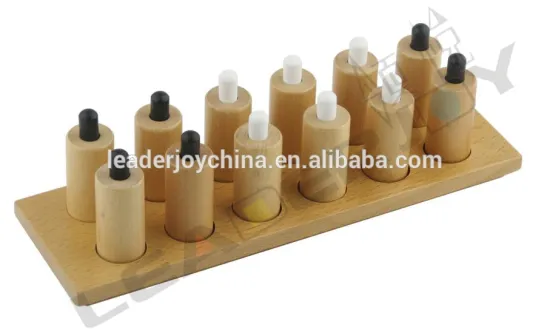 Montessori wood toys for kids educational pressure exercise