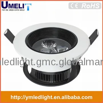 curved glass ceiling light