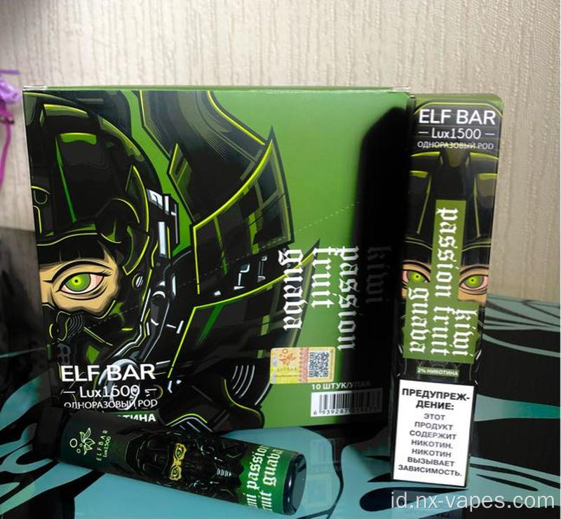 Perangkat ELF BAR LUX 1500 Disposable Vapes