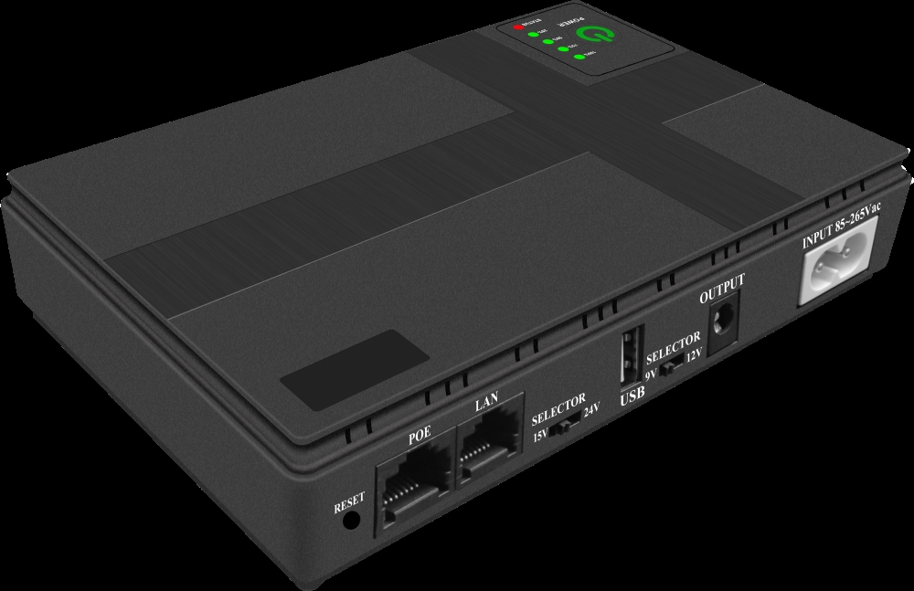 18W for small equipment 12V dc UPS