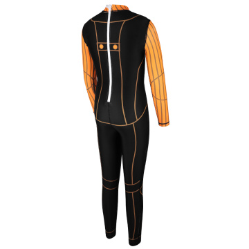 Seaskin Boys Back Zip Rash Suit Lengkap