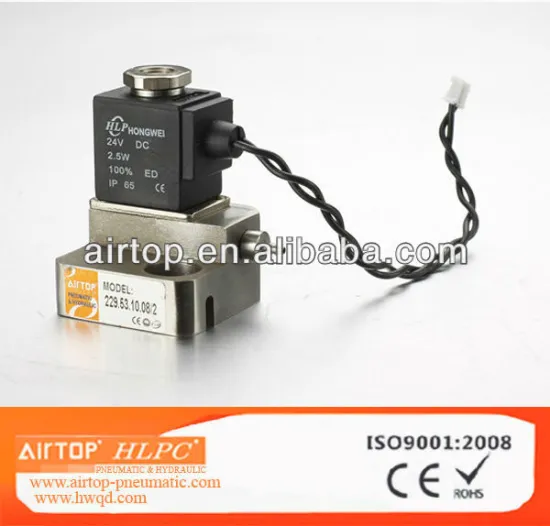 Pneumatic Control Valve for fluids and air