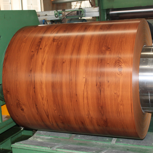 Prepainted Wooden Grain Pattern Steel Coil