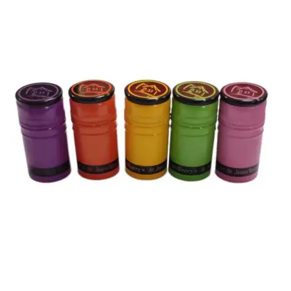 Metal long skirt bottle stopper