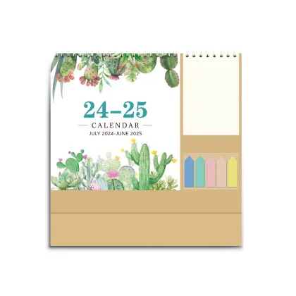 2025 Multi-Function Pocket Desk Calendar Planner