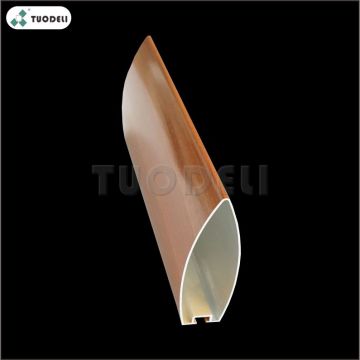 Aluminum Bullet-shaped Baffle Ceiling System