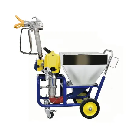 China-Made Self-Stainless Steel Funnel Real Stone Paint Sprayer