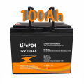 딥 사이클 LIFEPO4 12V 100AH 리튬 이온 배터리