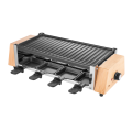 Electric Raclette Grill 8 persone antiadere