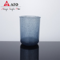 ATO-Badezimmer-Accessoires Vierköpfig blaues Glas Set