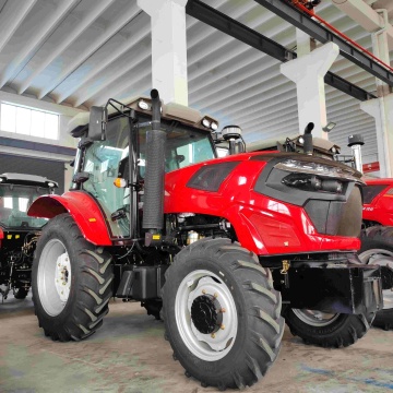 China 4WD Farm Tractors with Front Loader - 20hp to 150hp for Sale