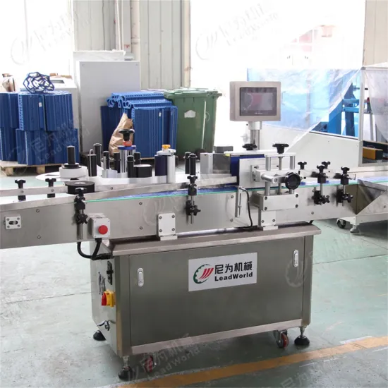 LWT High Speed Sticker Labeling Machine for Round and Flat Bottles