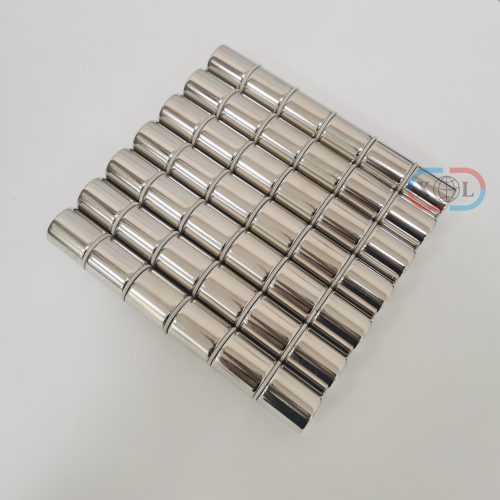 Strong cyclinder Neodymium Magnet with nickel coating