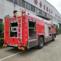 8 Tanque de água quadrado Caminhão de bombeiros personalizado