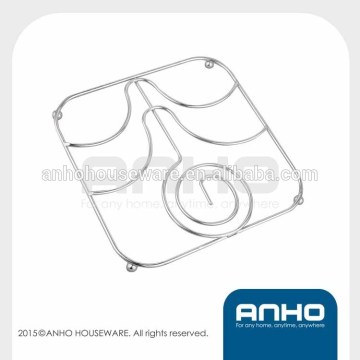 Metal pierced work kitchen coaster table mat