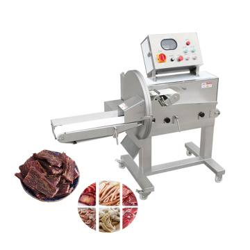 Máquina de corte de salchicha de la máquina de la máquina de la cortadora de carne de res de la carne de res de