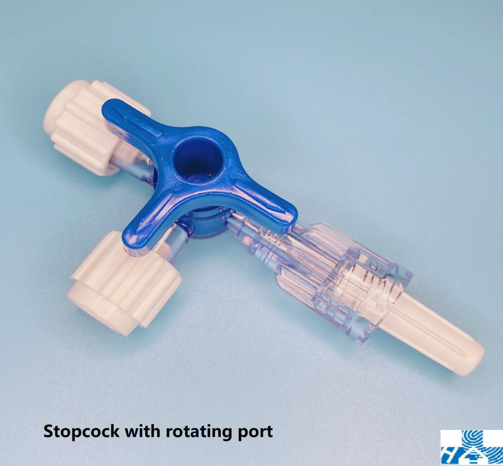 Stopcock With Rotating Port