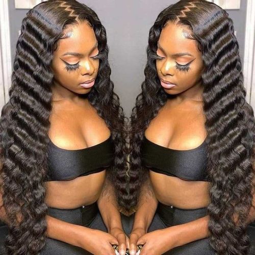 Loose Deep Wave 4x4 HD Lace Closure Wig