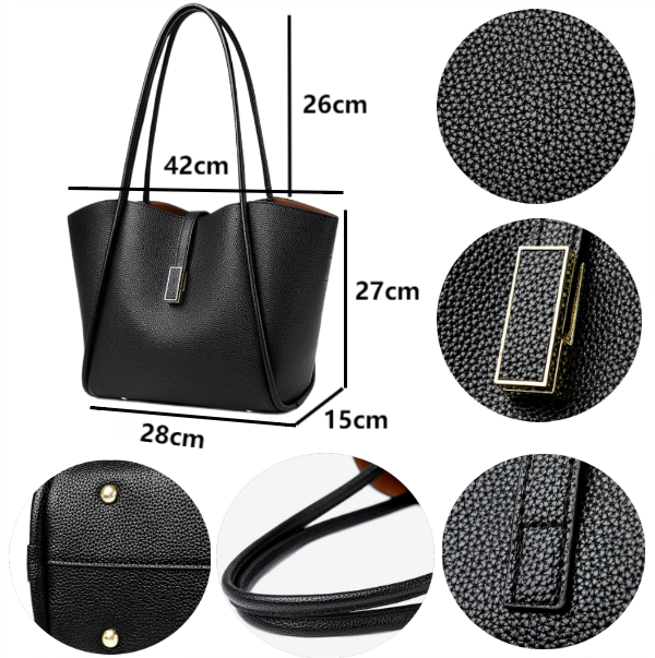 PU commuter bag for trendy women