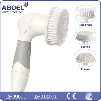 Cosmetics Facial Brush Cleanser Facial Cleansing Brush Gray