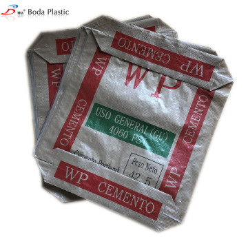 50kg Block bottom valve bag for portland cement