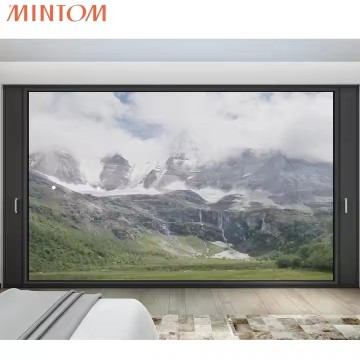 Custom Design Aluminum Double Glass Micro Ventilation Casement Windows