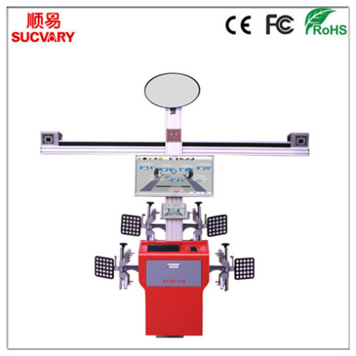 3D Wheel Aligner with High Stability