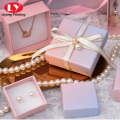 Cheap wholesale paper packaging gift jewelry box