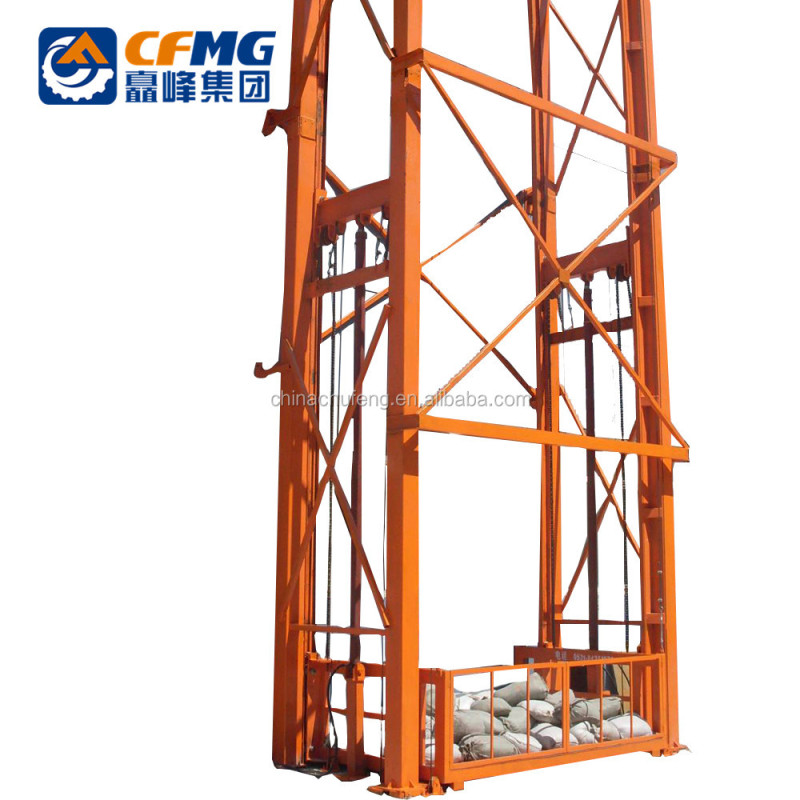 Cargo Lift Platform Warehouse Hydraulic Cylinder Goods Lifting System