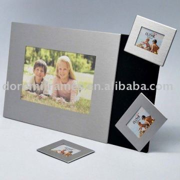 magnet aluminum photo frame toy for kids party gift