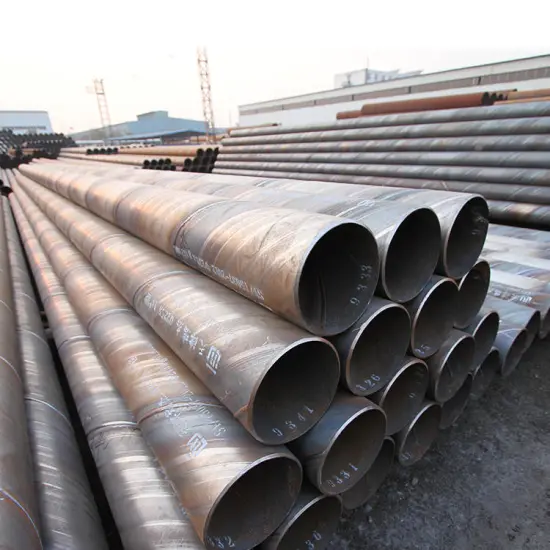 ASTM A135 Double SSAW steel pipe