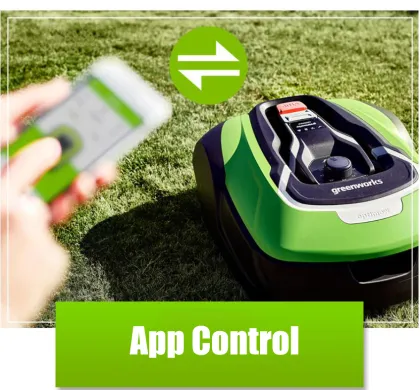 wireless lawn mower robot automatic garden robotic mowers
