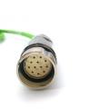 M23 With Cable For Industrial Automation Signals