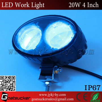 20W 4 inch blue dot warning light /10-110V Blue spot forklift safety LED flashing light