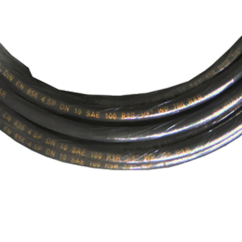 Pleciony hydrauliczny elastyczny gumowy wąż ciśnieniowy