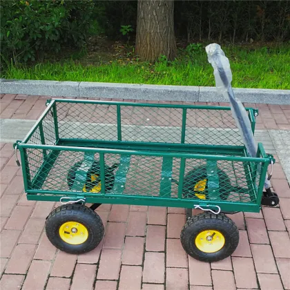 Beach Wagon 4 Wheels Folding Garden Cart