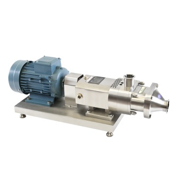 Industrial Twin/Double Screw Pump for Chocolate, Syrup, Fruit Jam with Speed Control Inverter