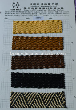 strong pu braid strip briad belt special braid design used for pu belt raw material