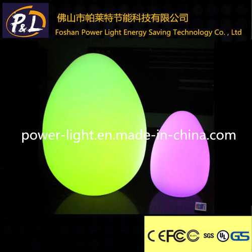 Hotselling isi ulang telur LED lampu untuk dekorasi