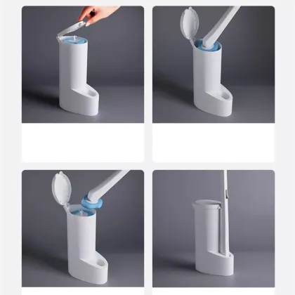 Topwill Home Cleaning Tools Bathroom Toilet Brush