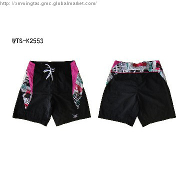 hot sale men\'s board shorts with custom embroidery