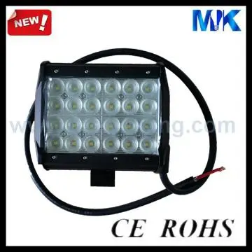 2013 new 72W 10~30V 5040LM ip67 four rows cree car led light bar