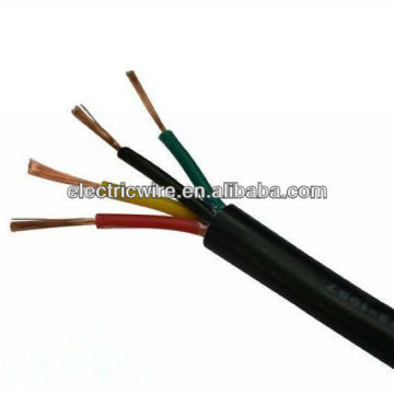 60227 IEC 53 RVV 4C 0.75mm PVC Flexible Cable CCC Sheath Cord