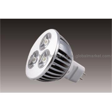Super bright led MR16 3W LED Spot light,Lamp cup approved by CE/RoHS