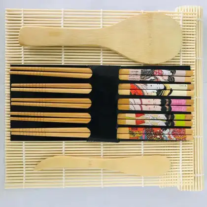Bamboo sushi rice spoon sushi blade sushi curtain
