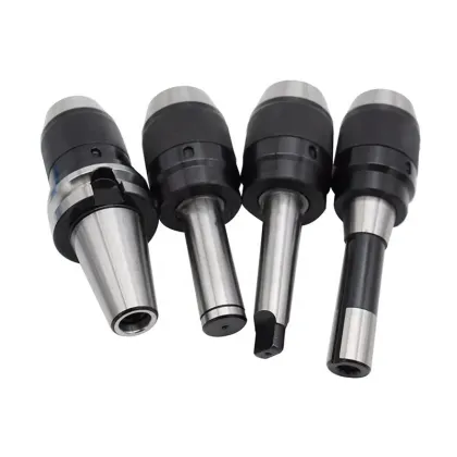 Integrated Keyless Drill Chucks with Morse Taper and Shanks